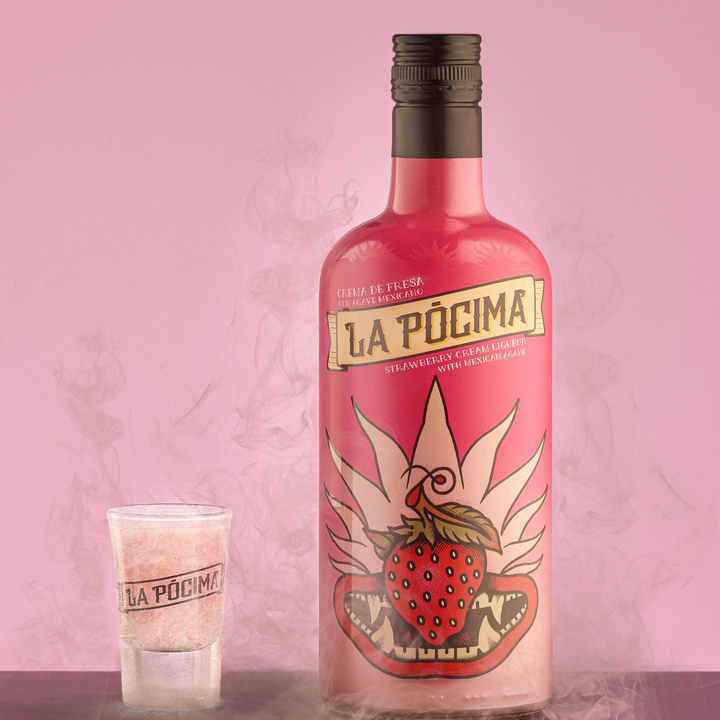 Crema de fresa con agave La Pócima