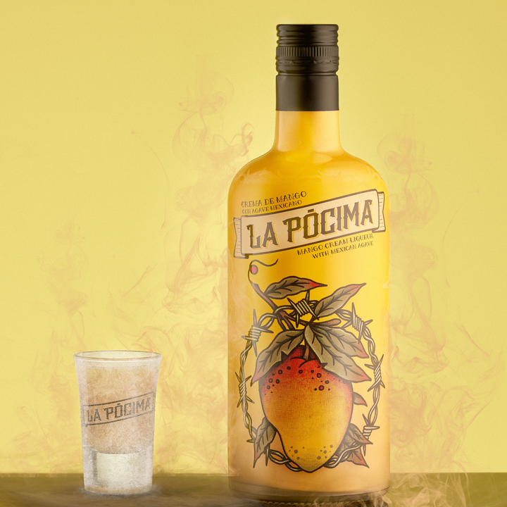 Crema de mango con agave La Pócima