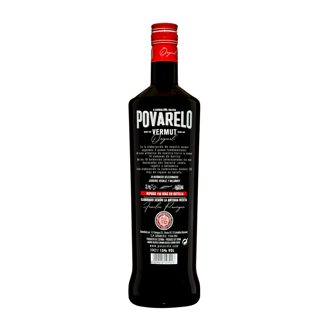 Vermut Gallego Rojo Povarelo