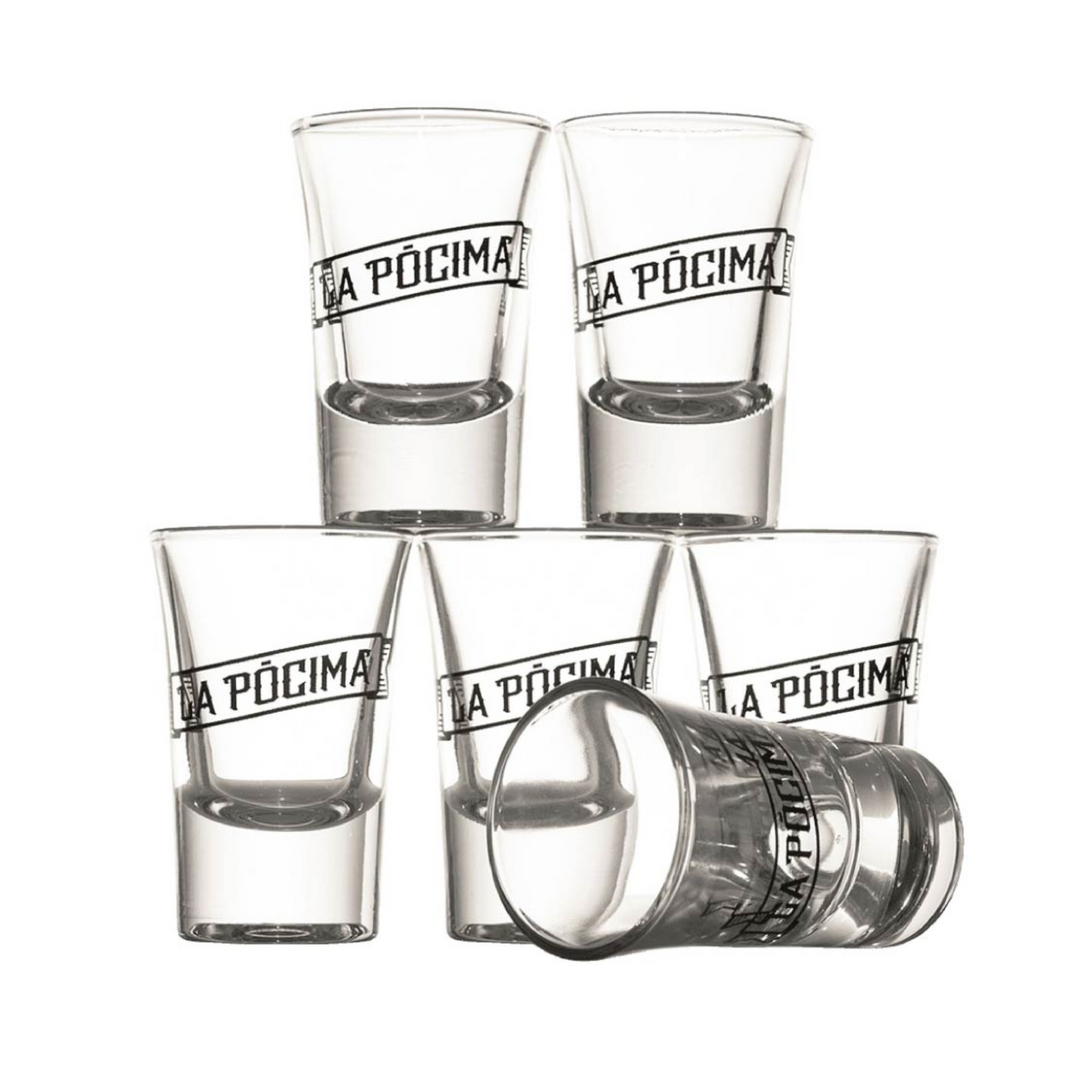 Pack de 6 vasos de chupito La Pócima