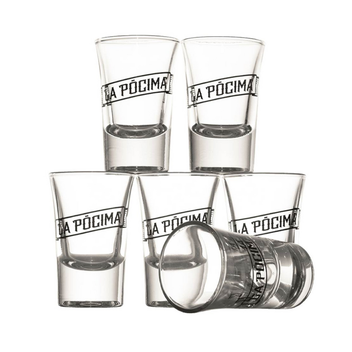 Pack de 6 vasos de chupito La Pócima