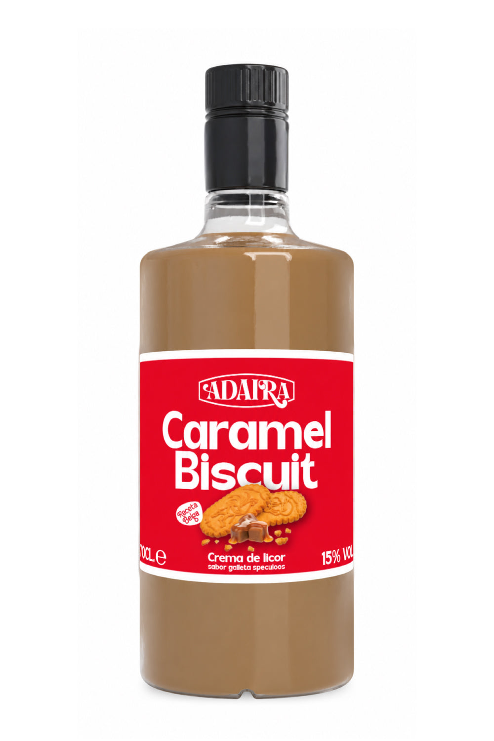 Crema de licor Caramel Biscuit Adaira