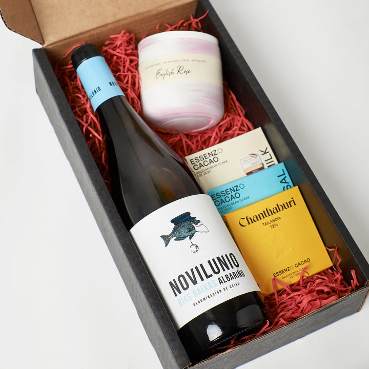 Pack Gourmet "Love & Wine" Albariño D.O. Rías Baixas