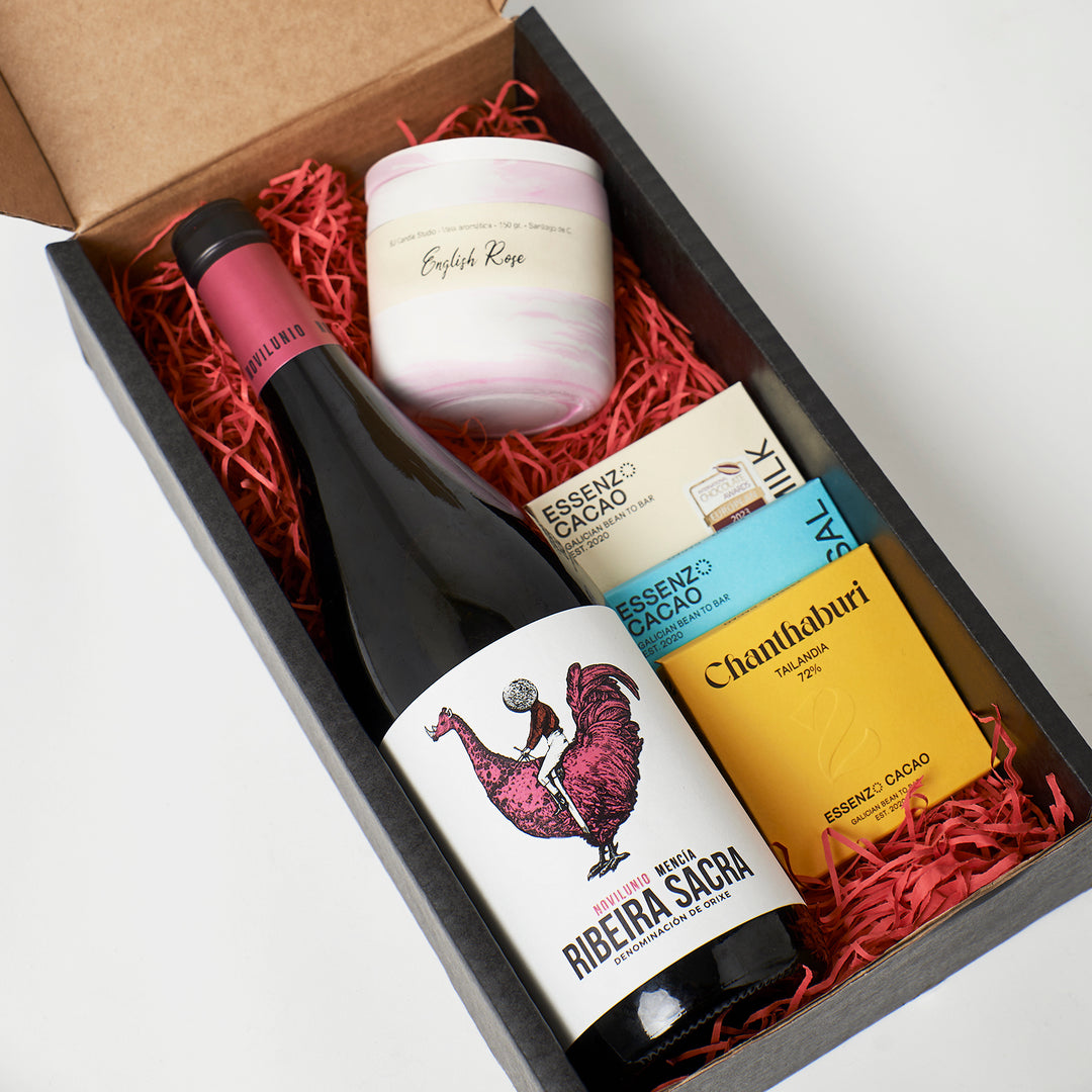 Pack Gourmet "Love & Wine" Mencía D.O. Ribeira Sacra