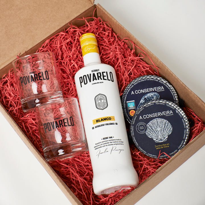 Pack Vermuteo Atlántico - Povarelo Blanco 75cl