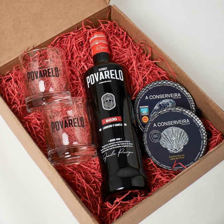 Pack Vermuteo Atlántico - Povarelo Rojo 75cl