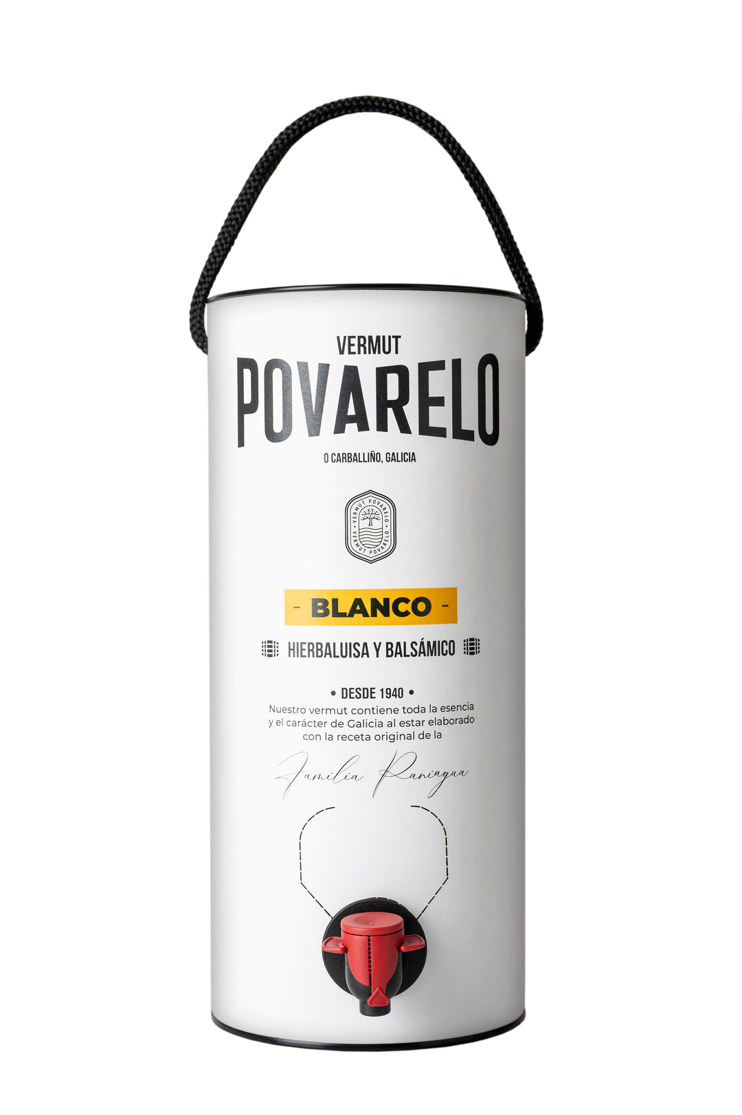 Povarelo Blanco Bag-in-Tube 3L