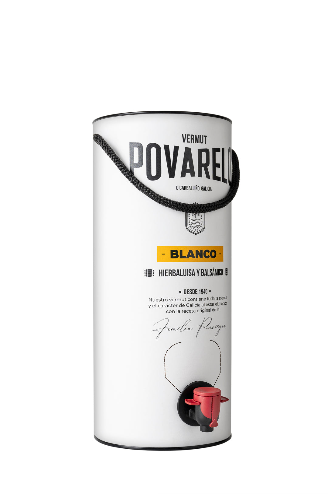 Povarelo Blanco Bag-in-Tube 3L