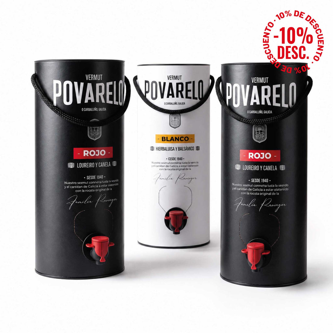 Pack Vermut Povarelo x3 Bag-in-Tube 3L