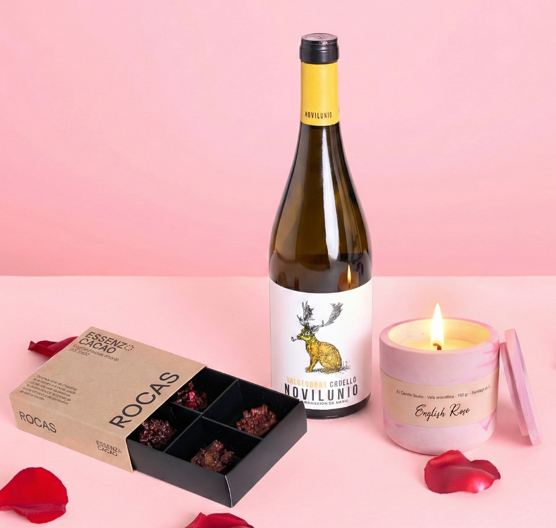 Love & Wine Godello D.O. Valdeorras – Pack Edición Limitada San Valentín