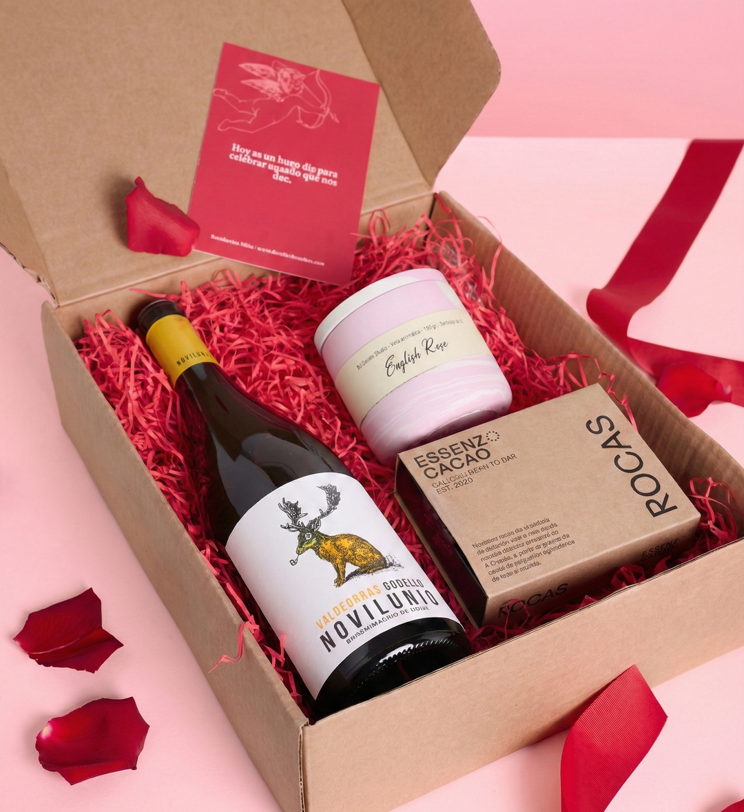 Love & Wine Godello D.O. Valdeorras – Pack Edición Limitada San Valentín